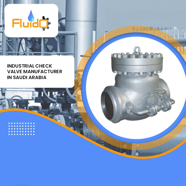 Industrial Check Valve Manufacturer in Saudi Arabia